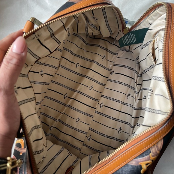 Ralph Lauren Tan and Brown Satchel - Picture 4 of 4